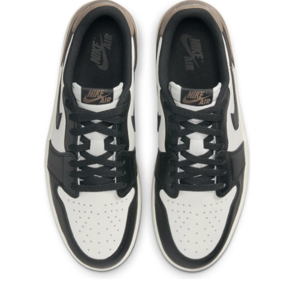 Air Jordan 1 Low "Mocha" – White/Black/Brown