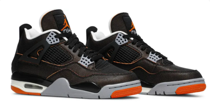 Women's Air Jordan 4 Retro SE – Sail / Black / Starfish