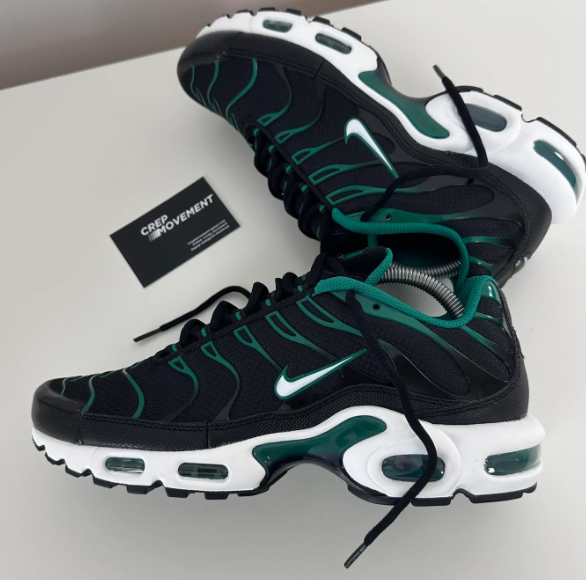 Nike Air Max Plus TN 'Malachite' Sneakers - Black / Green