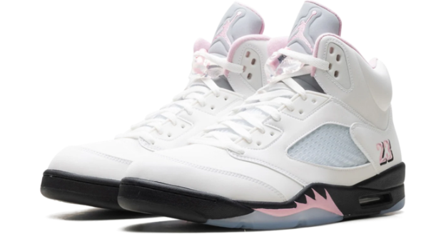 Air Jordan 5 '35th Anniversary' Sneakers - White / Soft Pink / Black