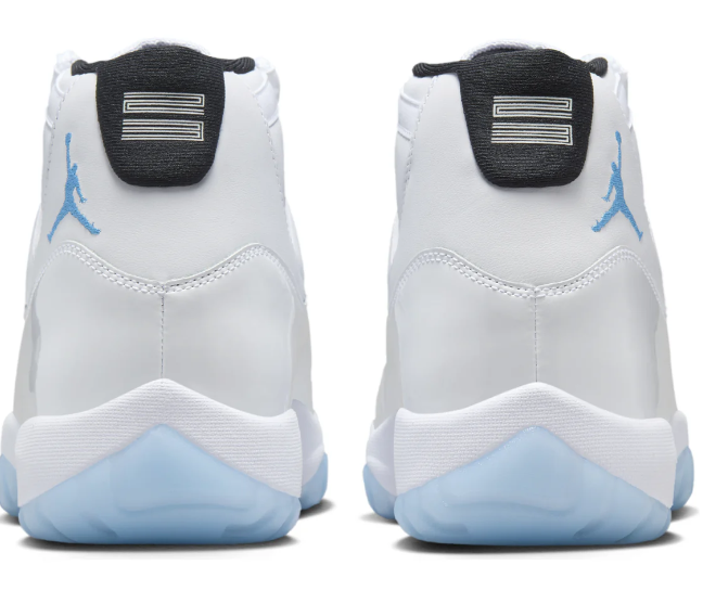 Air Jordan 11 Retro 'Columbia / Legend Blue' (2024) Sneakers - White / Blue / Black