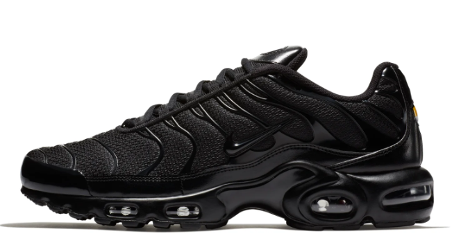 Nike Air Max Plus TN 'Triple Black' Sneakers - Black