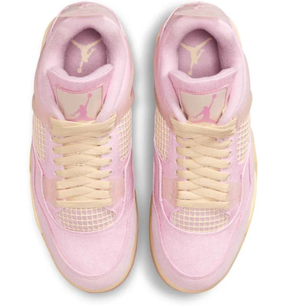 Women's Air Jordan 4 Retro 'Iced Carmine' – Pearl Pink